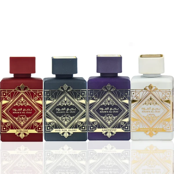 Lattafa badee al Oud x 100 ml (varias fragancias)